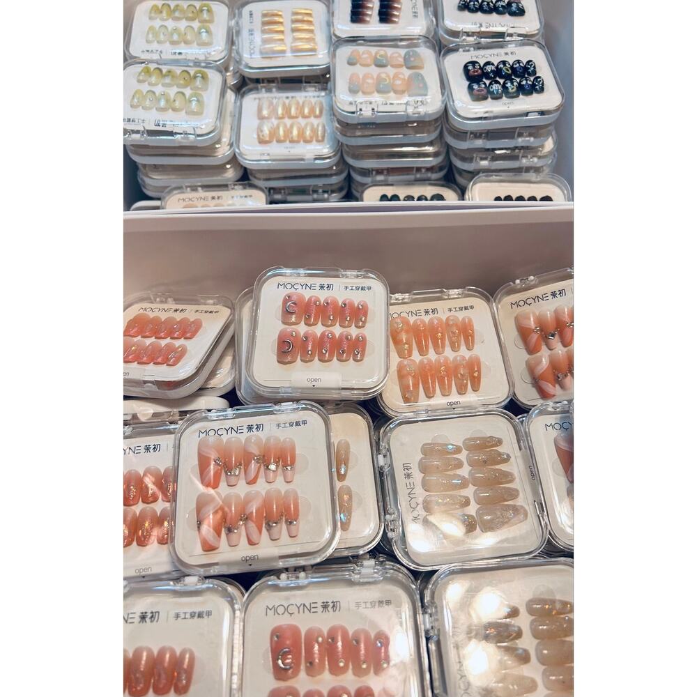 Mystery Press-On Nail Bundle | 12 Random Sets | 144–360 Nails